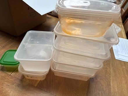 Photo of free Take away plastic containers (Parkhead S11) #1