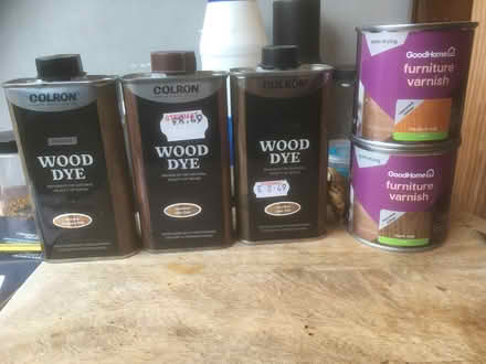 Photo of free Wood dyes and varnishes (Mynydd LLandegai LL57) #1
