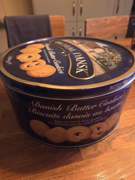 Photo of free Large Biscuit Tin (Lightwood ST3) #1