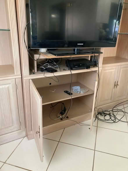 Photo of free Set of 3 bookcases/display cases (delray) #3