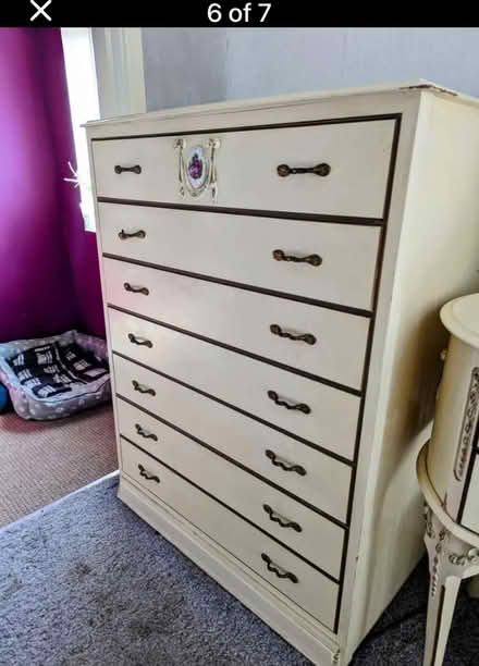 Photo of free Vintage Louis Style Dressing Table And Chest Of Drawers (Skelmersdale WN8) #2