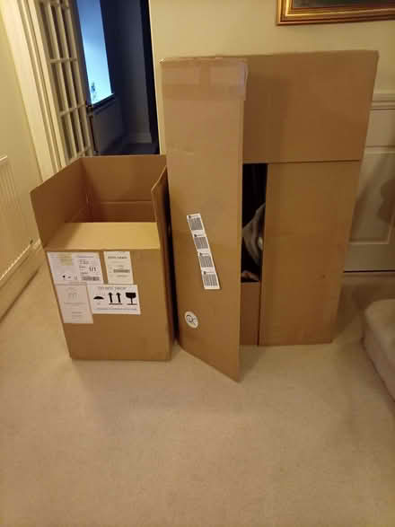 Photo of free Large cardboard boxes (Coates GL7) #1