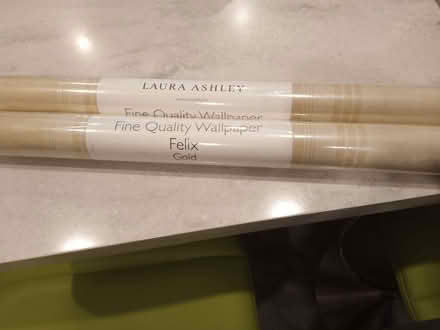 Photo of free 2rolls Laura Ashley wallpaper (Hockley Heath B94) #1
