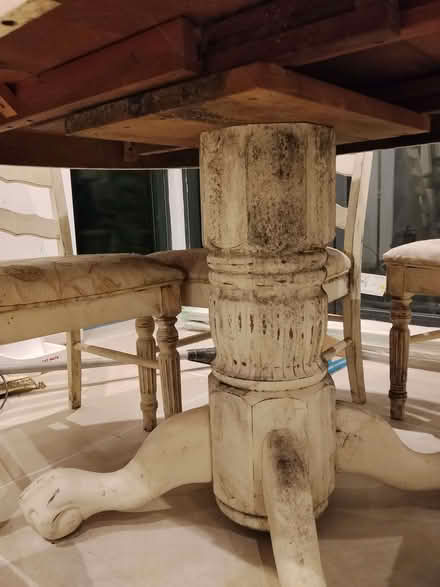 Photo of free Dining Table and 6 chairs - Needs TLC (Balsall Common CV7) #3