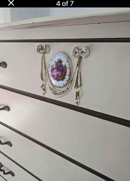 Photo of free Vintage Louis Style Dressing Table And Chest Of Drawers (Skelmersdale WN8) #4