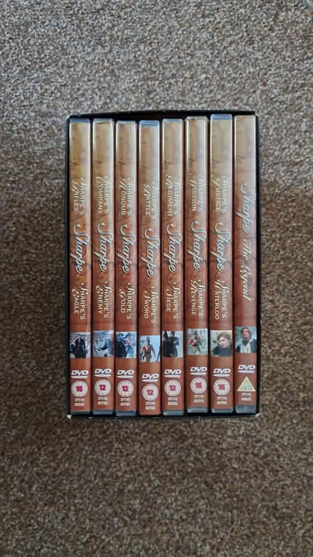 Photo of free Sharpe DVD Box Set (Abbeymead GL4) #2