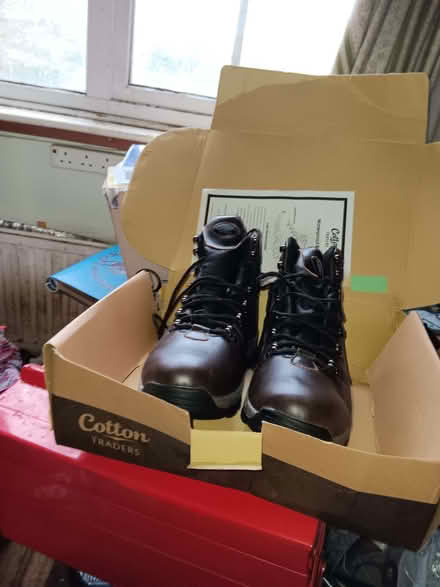Photo of free Black Walking Boots New Size 10 (Knaresborough HG5) #1