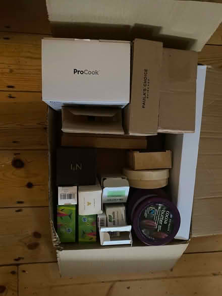 Photo of free Small, strong boxes and round tubs (St Leonards Green TN38) #1