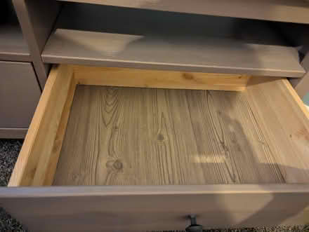 Photo of free Grey TV cabinet (CM3 - Little Baddow) #3