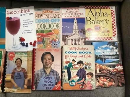 Photo of free Large Assortment of Cookbooks (Prospect Park) #1
