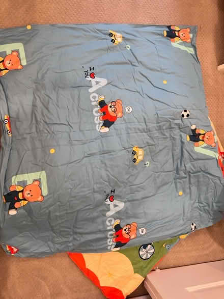 Photo of free two new kid cotton comforters (near kings academy) #2