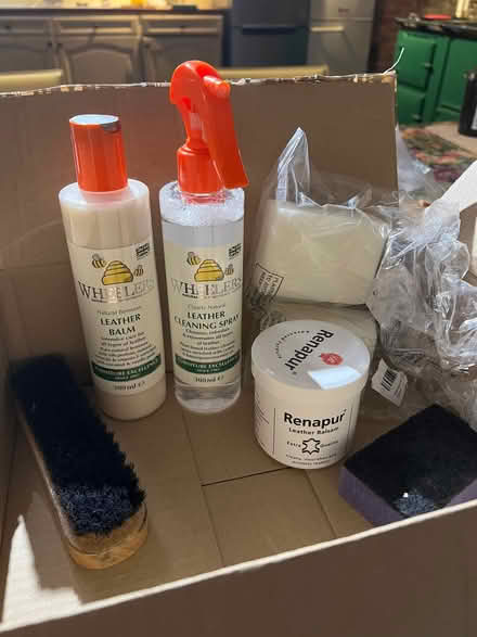 Photo of free Leather care products (Sheffield Park TN22) #1