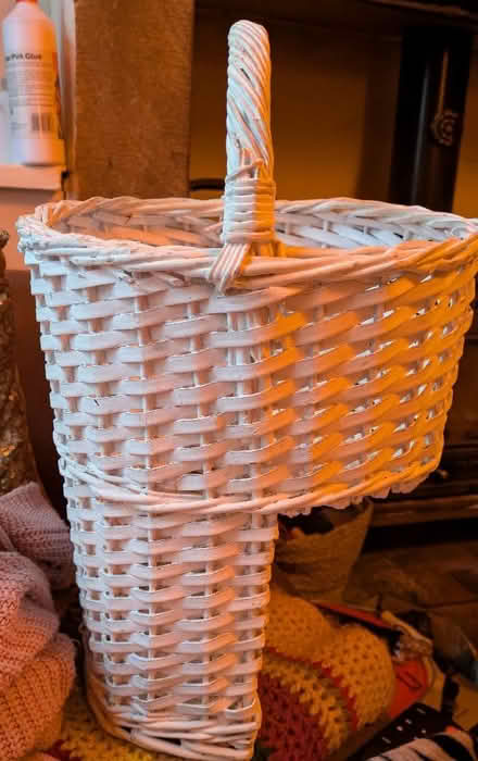 Photo of free Wicker stair basket (Freehold LA1) #1
