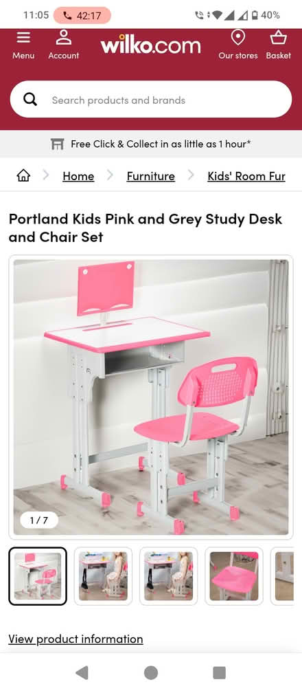 Photo of free Kids desk (SE5) #1