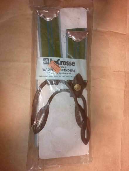 Photo of free Wader Suspenders (73 Main Blvd, Ewing Twp.) #1