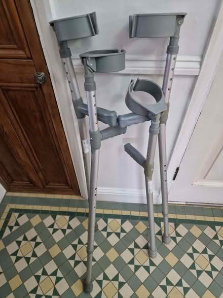 Photo of free Two pairs of crutches (Foots Cray DA14) #1