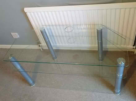 Photo of free Glass T. v. Stand (television not included) (Northowram HX3) #3