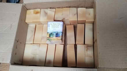 Photo of free A Box of organic hand made soaps (HR1 st james hereford) #1