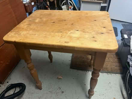 Photo of free Pine table (Mollington CH1) #1