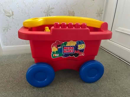 Photo of free Mega Bloks Wagon & bricks (Churchdown GL3) #1