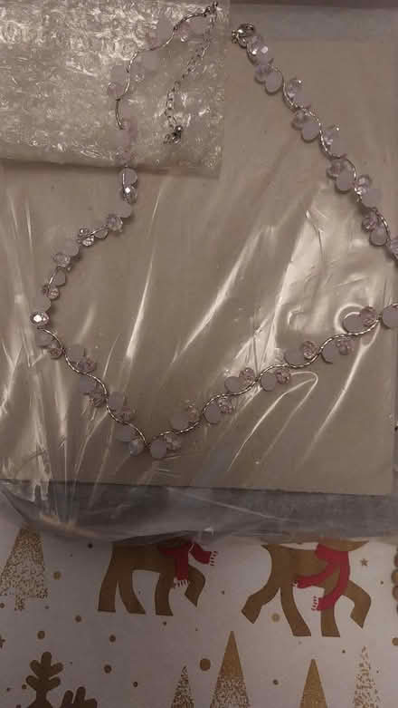 Photo of free x1 pink bead necklace (dorset BH12) #1