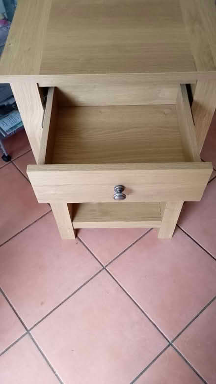 Photo of free Next oak effect TV Cabinet and Next oak effect lamp stand/bo (Bishop's Stortford CM23) #3