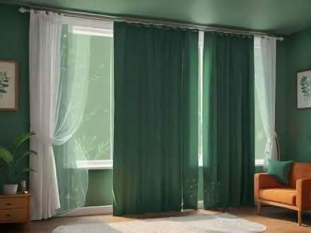 Photo of Curtains for partition in living room (Tuebrook L4) #1