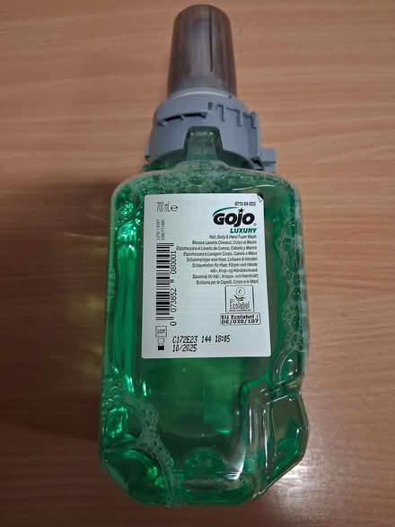 Photo of free Gojo Hair, Body & Hand Foam Wash - 3 bottles (AB32) #1