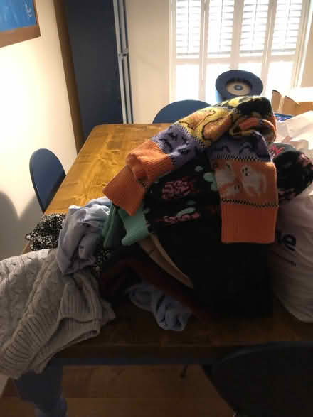 Photo of free Clothes books shoes feminine products and kitchen scale (Sandhills OX3) #2