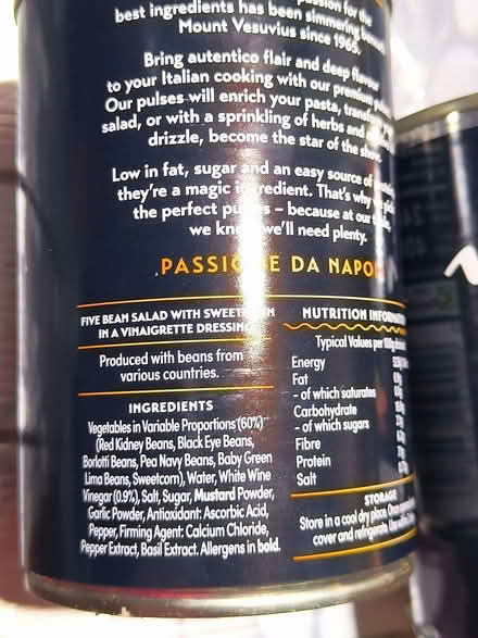 Photo of free Napolina Five Bean Salad 2x (Hendon NW4) #2