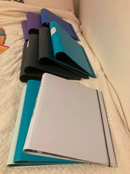 Photo of free 10 ring binder folders (Loughton IG10) #2