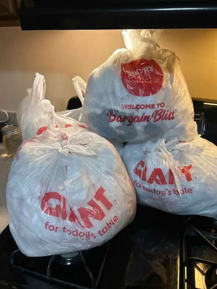 Photo of free 4 bags of bags (Marley) #1