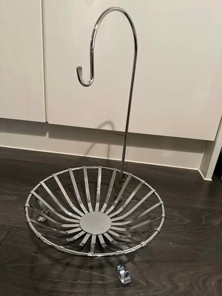 Photo of free Wired fruit basket with banana hanger (North Road N7) #1
