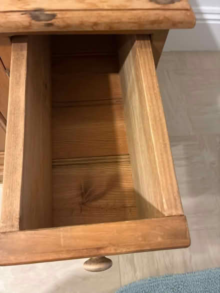 Photo of free Small pine cupboard with drawers (Lewes Nevill area) #3