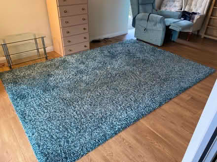 Photo of free Turquoise Rug (Kirkby Lonsdale LA6) #1