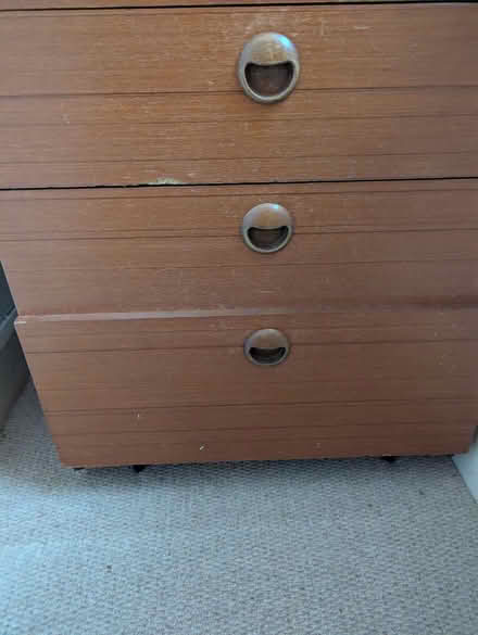 Photo of free "Retro" chest of drawers (CM3 - Little Baddow) #4