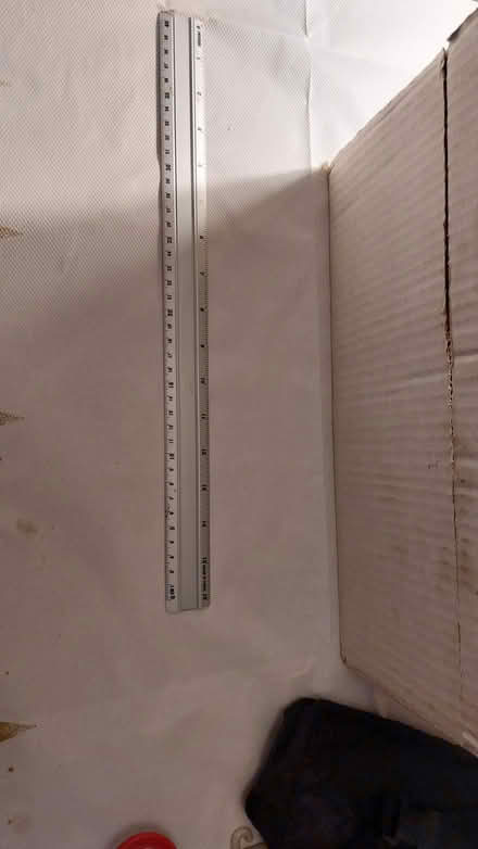 Photo of free metal ruler 12 inch/30cm (dorset BH12) #1