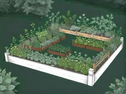 Photo of garden raised beds (Latton Bush CM18) #1