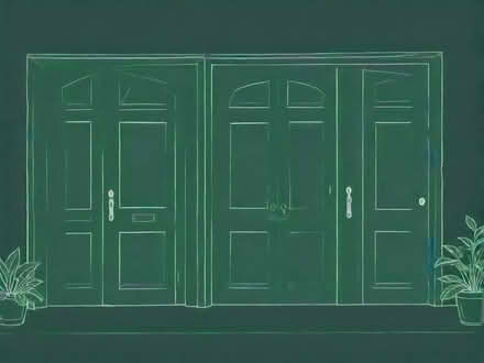 Photo of 1940s doors (Norwich) #1