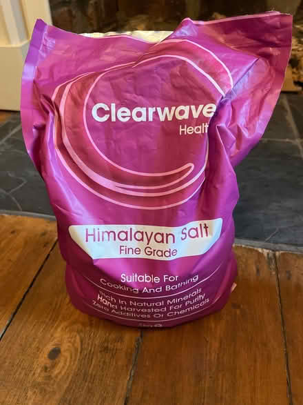 Photo of free Bag of fine Himalayan pink salt (Lower Weston) #1