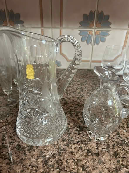 Photo of free cut crystal pitchers (Deerwood) #1