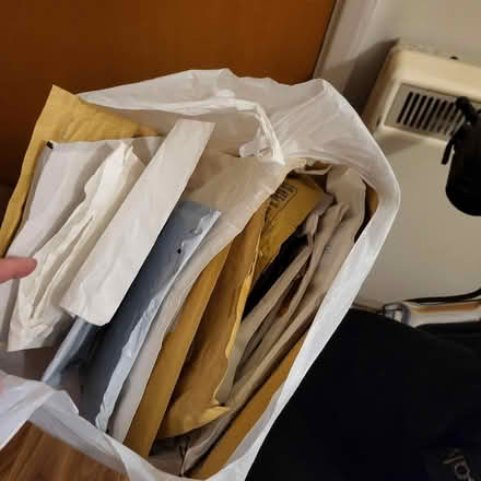 Photo of free 25 small padded envelopes (Oaklands nr Welwyn AL6) #2