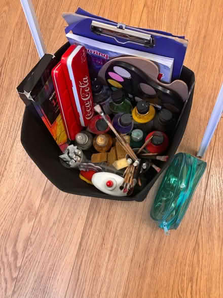 Photo of free Artist easel and supplies (Kings Hill ME19) #2