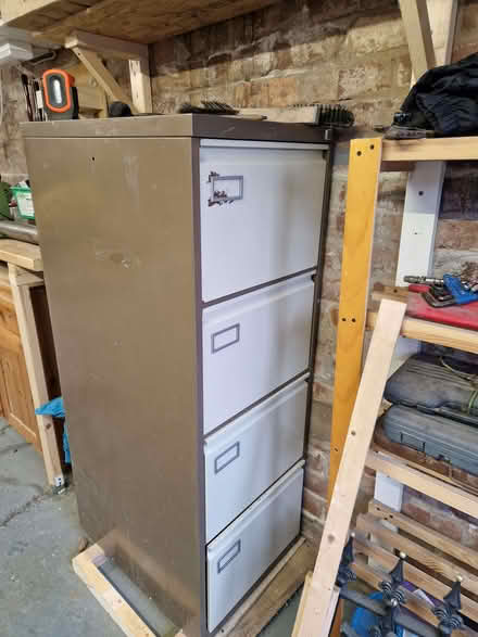 Photo of free 4 Drawer filing cabinet (Ashton-U-Lyne OL6) #1