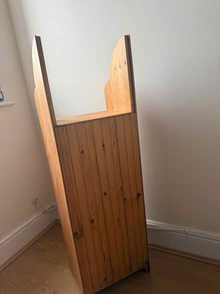 Photo of free Small wooden shelf (Wavertree L15) #2