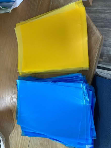 Photo of free Plastic folders (Tonbridge) #1