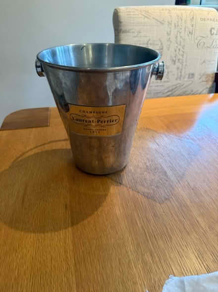 Photo of free Laurent Perrier Champagne bucket (Charlton Kings) #1