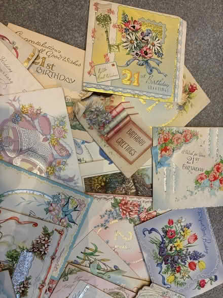 Photo of free Vintage greetings cards 1950’s (Lewes Nevill area) #2