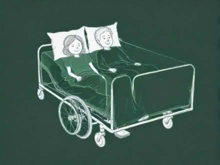 Photo of double high bed as I a wheelchair user (Terrington St Clement PE34) #1