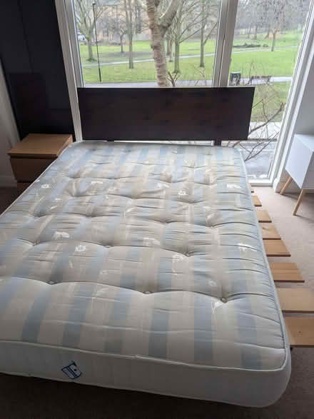 Photo of free a double bed and a mattress (Hackney E9) #1